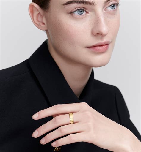 goldener dior ring|Dior rings price.